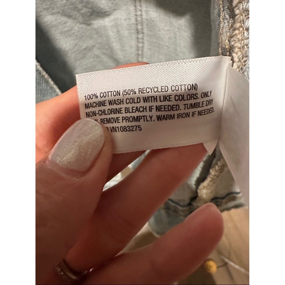 Universal Thread Light Blue Oversized Denim Jacket - Trucker Style - Women's Med - Picture 6 of 11